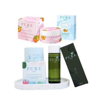 💥พร้อมส่ง | ถูก | ของแท้💯ครีมเพียวแก้ปัญหากลิ่นตัว Pure underarm มีสองสูตร ครีมเพียวชมพู ครีมเพียวฟ้า