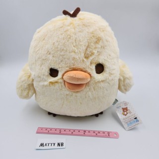 ตุ๊กตา Kiiroitori จาก Rilakkuma Size M สี Sherbet ของแท้จากญี่ปุ่น ป้ายห้อย