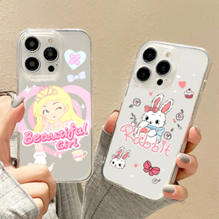 เคสใส กันกระแทก ลายน่ารัก เคสลายการ์ตูน สําหรับ SAMSUNG S21 S22 S23 Plus ultra S22ultra S23ultra S20FE S21FE S21ultra