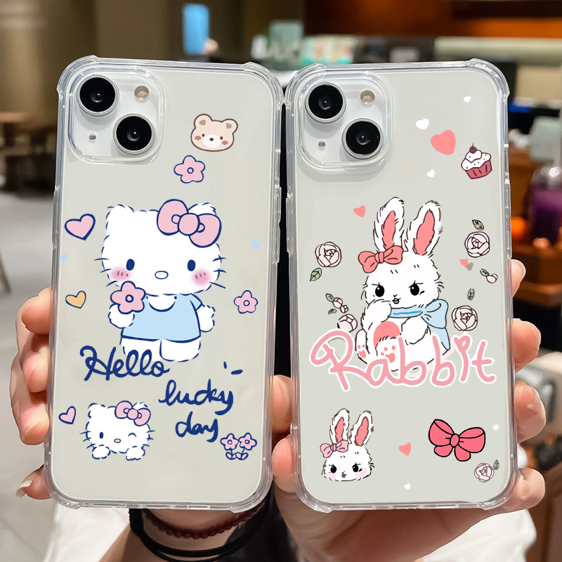 เคสโทรศัพท์ ลายการ์ตูน สำหรับ SAMSUNG J710 J7 Plus PRO Prime J4Plus A6Plus J8 J6 Plus S8 Plus เคสใสก