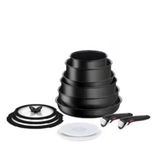 ชุดเครื่องครัวกระทะถอดด้าม 13 ชิ้น TEFAL   Ingenio Unlimited รุ่น L7639002 สีดำ