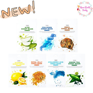 [Sep โค้ด 2JZNDG ลด 75B ขั้นต่ำ 300B วันที่ 1-30 ก.ย.2566] Tenzero Sheet Mask 25ml แผ่นมาสก์หน้า สูตรพิเศษจากเทนซีโร่ ช่วยฟื้นบำรุงผิวให้แลดูสดใส ปรับสภาพผิวให้สว่างขึ้น