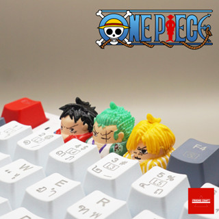 Keycaps คีย์แคป Artisan Set กลุ่มหมวกฟาง วาโนะ set1 (One piece) งาน Handmade Keycap