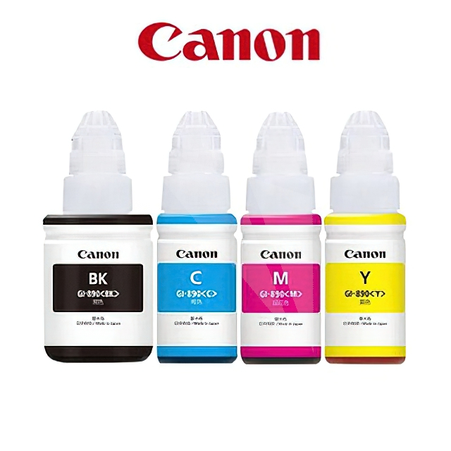 Canon GI-790 หมึกแท้​(No Box)​ ของแท้ 100% **ไม่มีกล่อง** 1ชุด BK/C/M/Y​