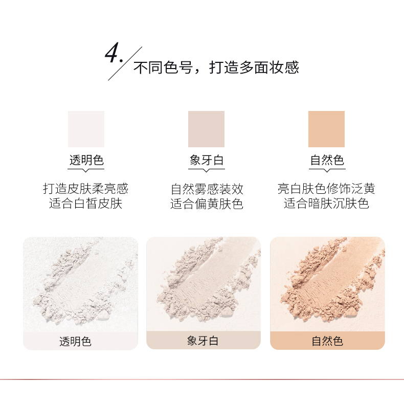 แป้งฝุ่น ผงละเอียด ขาวใส พร้อมพัฟอ่อนนุ่ม เนื้อบางเบาเป็นมิตรกับทุกสภาพผิว ไม่หมองคล้ำ ลดจุดด่างดำ -- 5074 - รูปที่ 7