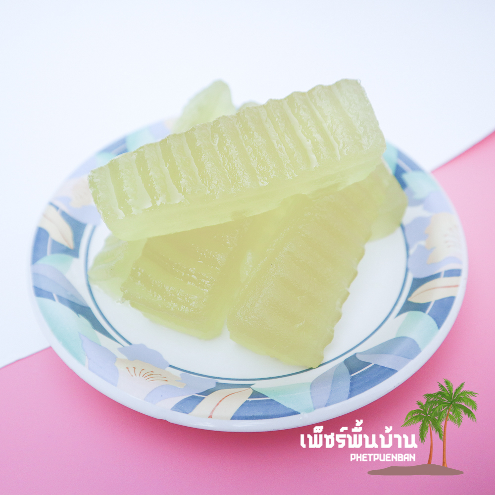 ฟักเชื่อมใบเตยหอม ฉ่ำ กรอบ อร่อย หอมใบเตย 200 / 500 กรัม / 1 กก