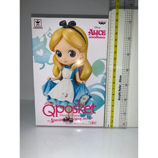 Qposket Disney Characters Special Coloring vol.1 - Alice แท้ มือ 1 กล่องบุบเล็กน้อย