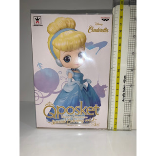 Qposket Disney Characters Special Coloring vol.2 ฐานทอง - Cinderella แท้ มือ 1