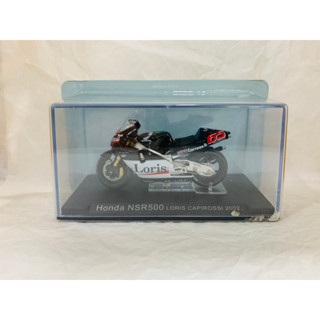 Honda Ixo Models Mini Motorcycles 2002 Honda NSR 500 #65 Loris-Capirossi 1/24 Scale