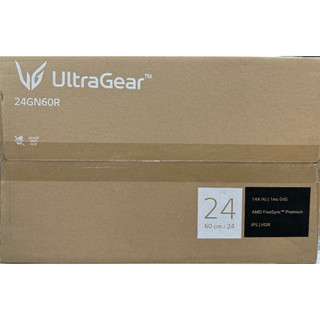 MONITOR LG ULTRAGEAR 24GN600-B 24" IPS FHD 144Hz FREESYNC PREMIUM (รับประกัน3ปี)