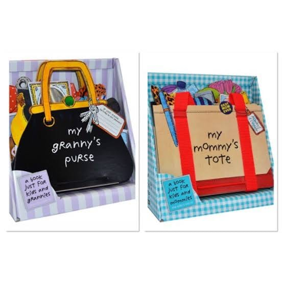[หนังสือ เด็ก] ของแท้ My Mommy's Tote, my granny purse By P H Hanson พร้อมส่ง หนังสือกระเป่า หิ้วได้