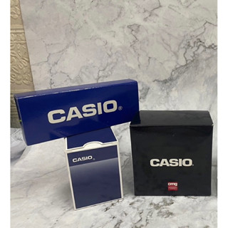 กล่องนาฬิกา Casio สีน้ำเงิน กล่องนาฬิกา กล่องกระดาษ 3แบบ กล่อง CASIO CMG กล่องสีเหลี่ยม กล่องไม้ขีด กล่องใส่นาฬิกาข้อมือ