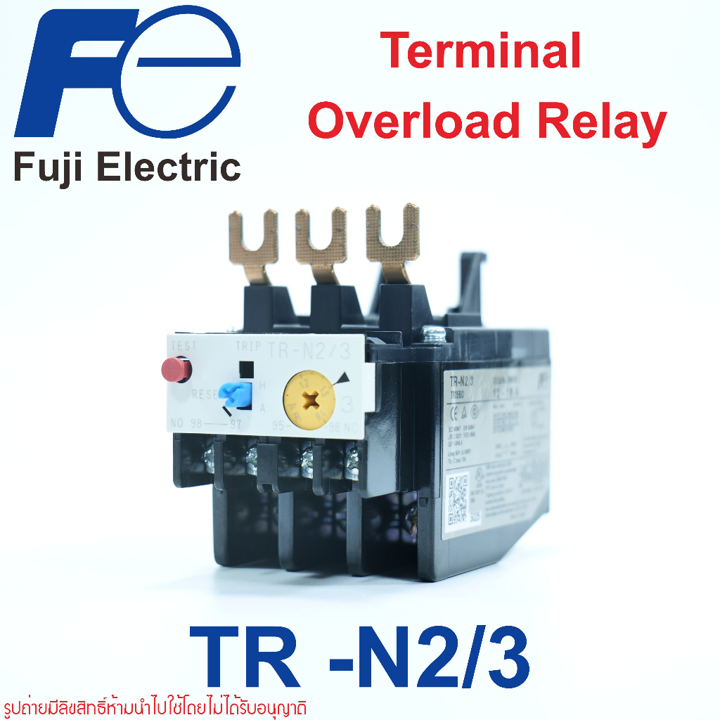 TR-N2/3 OVERLOAD FUJI ELECTRIC โอเวอร์โหลดfuji โอเวอร์โหลดfuji โอเวอร์โหลดฟูจิ โอเวอร์โหลด ฟูจิ TR-N