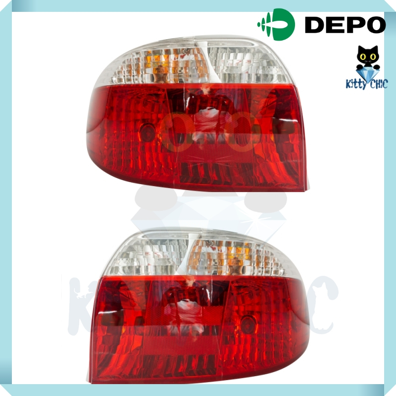 ไฟท้าย Toyota Vios ปี 2002 - 2004 โคมไฟท้าย ไฟท้ายวีออส โตโยต้า วีออส Depo