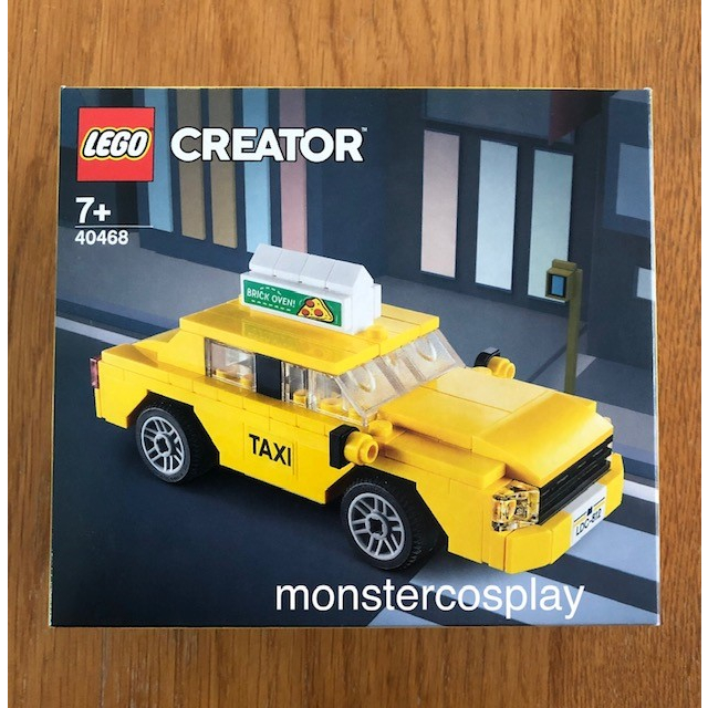 Lego Creator 40468 Yellow Taxi เลโก้ของแท้ 100% ของเล่น ของสะสม