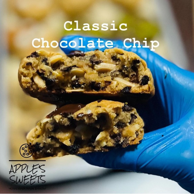 CLASSIC CHOCOLATE CHIP - NY Halal Soft Cookies นิวยอร์คคุ้กกี้นิ่มโฮมเมดฮาลาล