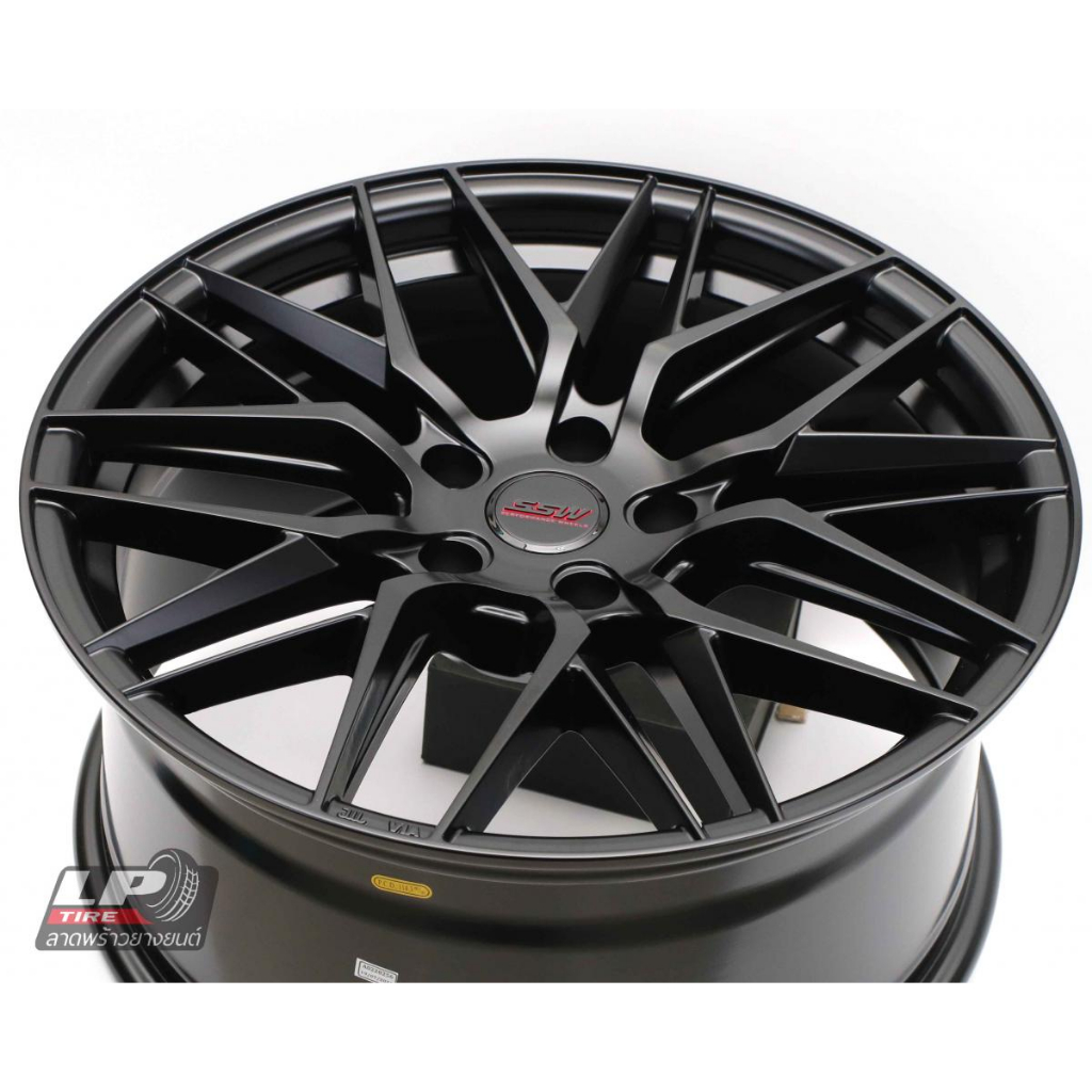 [ส่งฟรี] ล้อแม็ก SSW รุ่น S348 ขอบ19" 5รู112 สีดำด้าน จำนวน 4 วง
