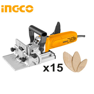 INGCO เครื่องเซาะร่องไม้ / เครื่องเจาะแผ่นบิสกิต (Biscuit Joint) 950W BJ9508  B