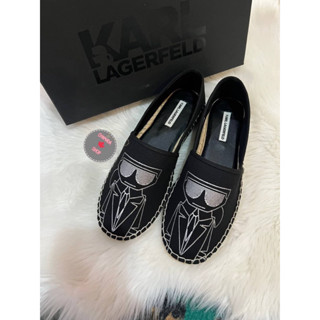 🖤รองเท้าสวม Karl Lagerfeld ESPADRILLES🖤