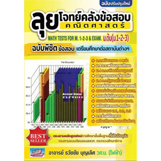 หนังสือ  ลุยโจทย์คลังข้อสอบคณิตศสตร์ ม.ต้น ผู้เขียน: ธวัชชัย บุญเลิศ  สำนักพิมพ์: ธรรมบัณฑิต ระดับชั้นมัธยมศึกษาตอนต้น