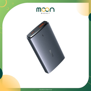 Baseus GaN5 Pro Ultra-Slim TypeC+USB 65W Gray อะแดปเตอร์ชาร์จเร็ว หัวชาร์จเร็ว | Moon Market Mall