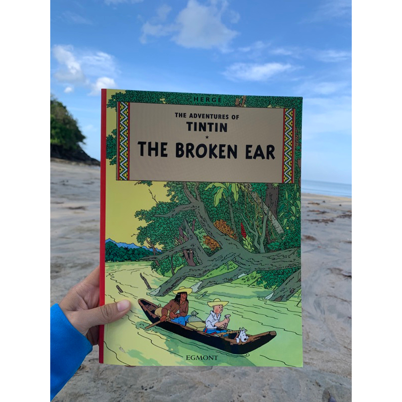 การผจญภัยของตินติน ฉบับภาษาอังกฤษ The Adventures of Tin Tin : The Broken Ear.