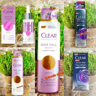 Clear Scalpceuticals Hair Fall Resist 300ml, Clear Men aAnti-Dandruff Scalp Pro 300ml