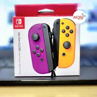 [พร้อมส่ง] Joy Con Wireless Controller (L+R) สี Purple / Orange สำหรับ Nintendo Switch