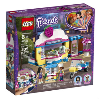 LEGO ตัวต่อเสริมทักษะ เลโก้ 41366 Olivias Cupcake Café ของเล่นเด็ก Lego Friends AGES6+