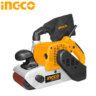 INGCO เครื่องขัดกระดาษทรายสายพาน 1200 วัตต์ รุ่น PBS12001 ( Electric Belt Sander ) เครื่องขัดกระดาษทราย B