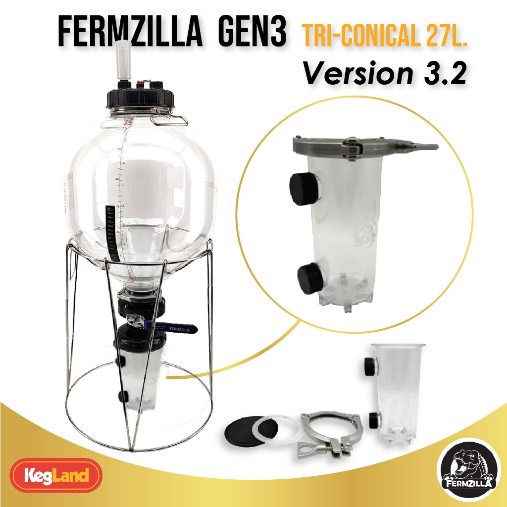 ถังหมัก FermZilla 27L  Gen 3.2