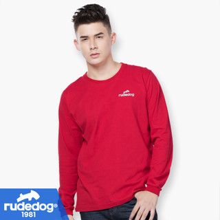 rudedog เสื้อแขนยาวผู้ชาย เสื้อแขนยาวผู้หญิง รุ่น Basic ของแท้ 100%