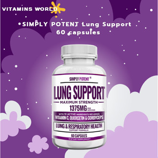 SIMPLY POTENT Lung Support 60 capsules (V.449)