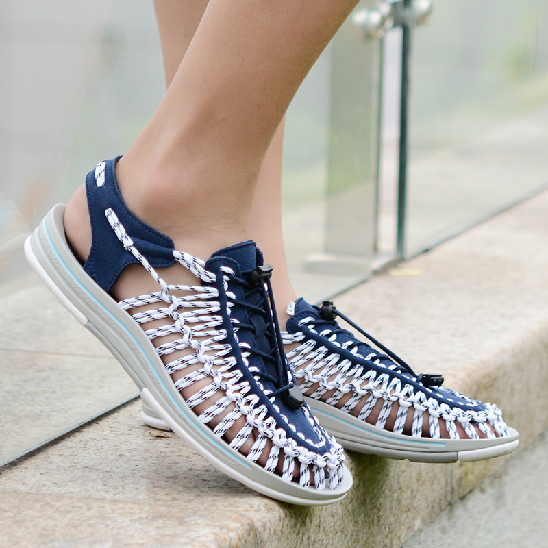 299-THB 🔥 จัดส่งด่วน 🔥 จัดส่ง 1-2 วัน รองเท้าแตะรัดส้น เชือกถักสาน รองเท้าเดินป่า SD31 - รูปที่ 6