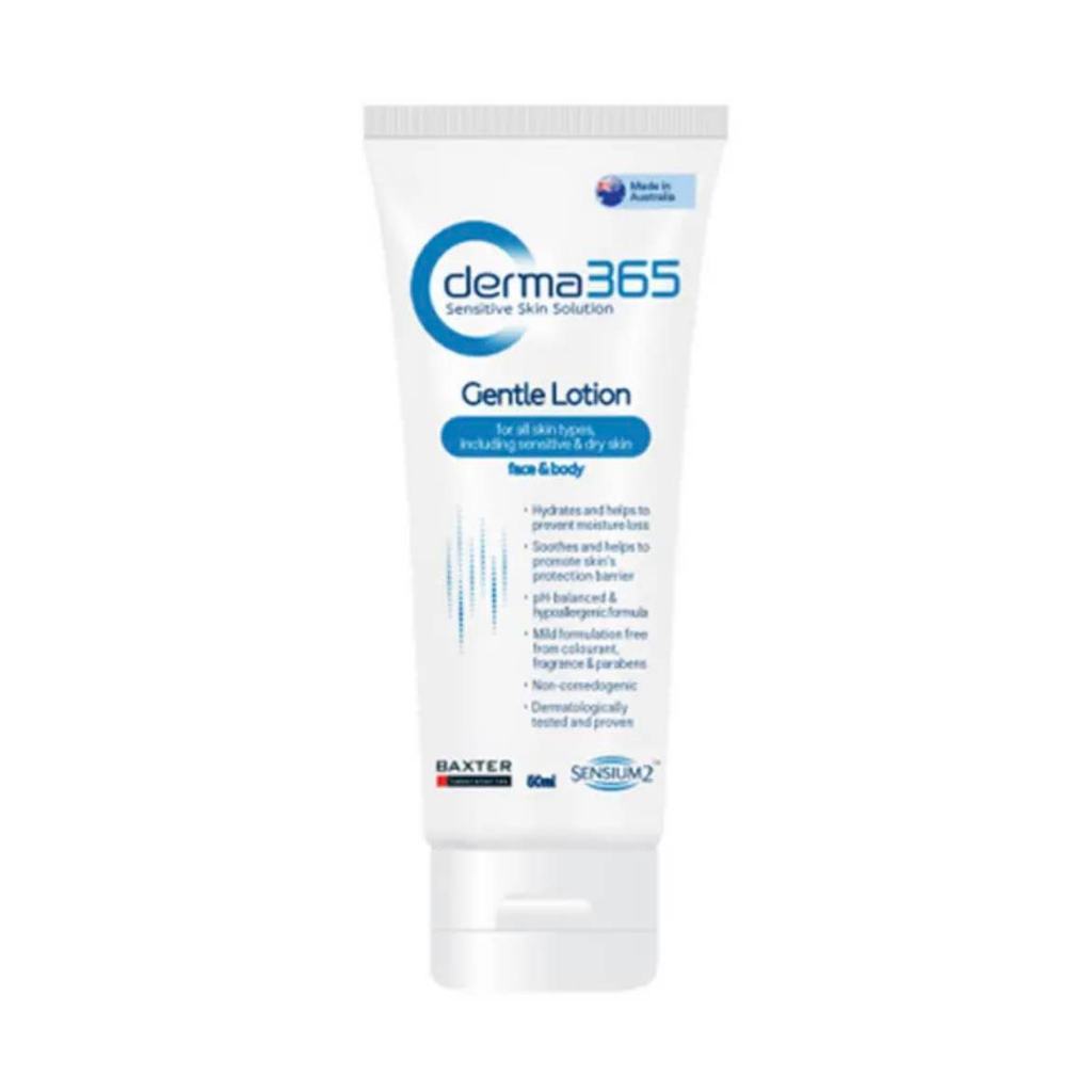 **1 แถม 1**แท้100%**Derma 365 sensitive skin solution gentle lotion ครีมบำรุงผิวหน้าและผิวกาย สำหรับ