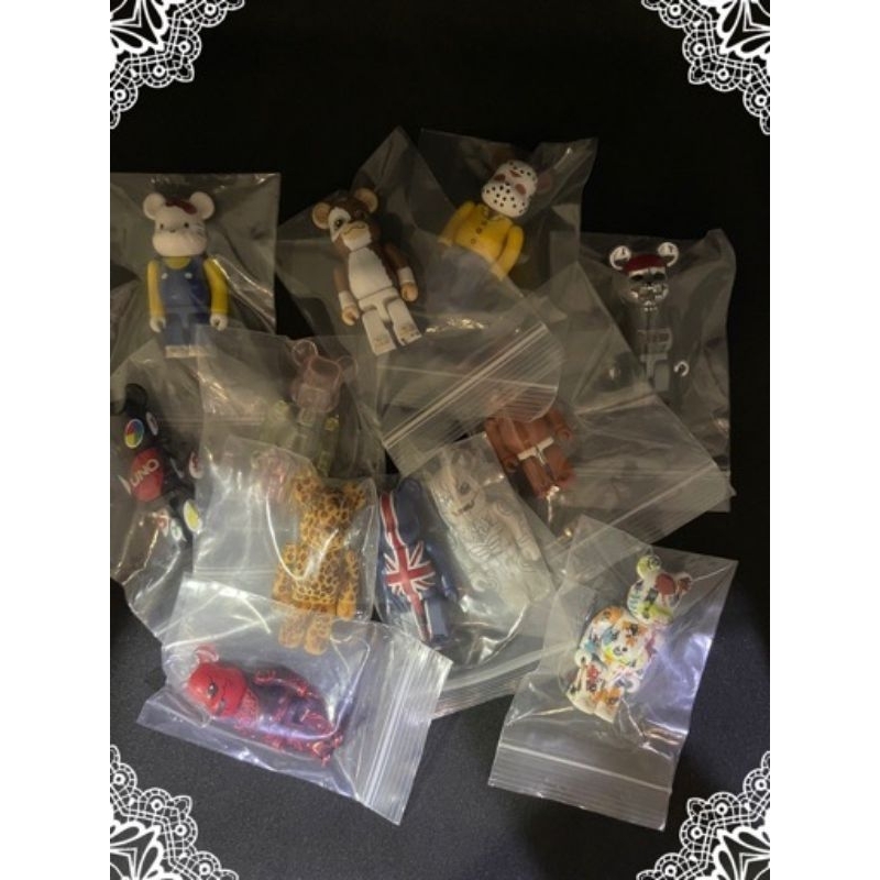 (ของแท้ญี่ปุ่น ตัวโชว์สภาพดี) Be@rbrick 100% หลากหลาย series