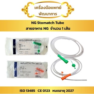 สายอาหาร NG pvc (1 เส้น) (สายอาหาร NG 125 ซม)