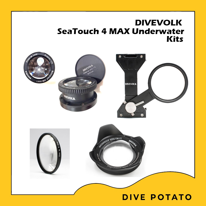 ชุดอุปกรณ์เสริม สำหรับ DIVEVOLK SeaTouch 4 MAX Underwater Kits อุปกรณ์เสริมสำหรับเคสใส่โทรศัพท์มือถือ DIVEVOLK (2/2)
