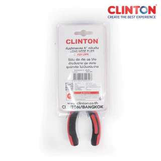 คีมปากแหลม ขนาด 6 ,8 นิ้ว CLINTON รุ่น FER-LNP6 / FER-LNP8