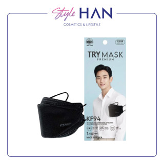 หน้ากากอนามัยเกาหลี KF94 Try Mask Premium สำหรับผู้ใหญ่ของแท้จากเกาหลี