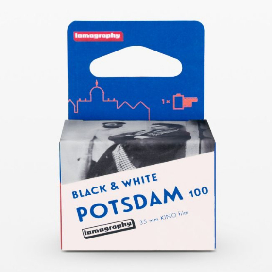 ฟิล์มขาวดำ lomography Potsdam Kino 100 B&W 35mm 36exp ฟิล์มหนัง Lomo Film 135