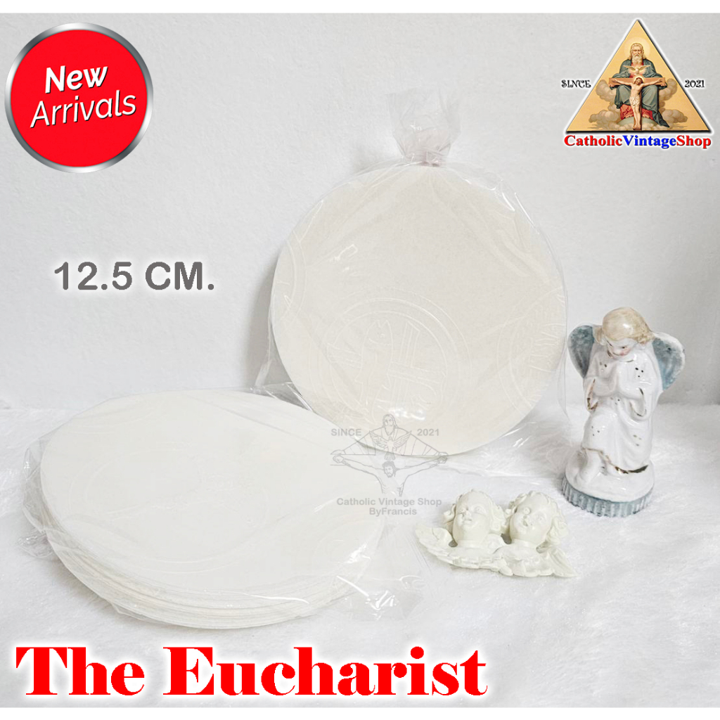 ขนมปัง ไร้เชื้อพิธีมหาสนิท แผ่นปัง แผ่นศีล คริสเตียน คาทอลิก Catholic Christian Eucharist#OT0054