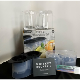 Godinger แก้วwhiskey glasses decanter set แก้ววิสกี้ คริสตัล ชุดที่ทำน้ำแข็ง iceball