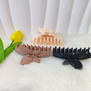 กิ๊บหนีบผม กิ๊บหนีบผมฟันฉลามผีเสื้อด้าน พร้อมส่ง