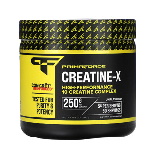 (ของแท้ พร้อมส่ง) Primaforce, Creatine-X, Unflavored, 250 g