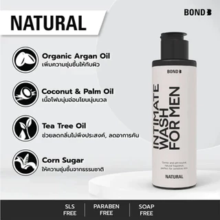 45 มล. Bond Intimate Wash บอนด์ สูตรอุ่น/บำรุง/เย็น/อ่อนโยน เจลล้าง ทำความสะอาดจุดซ่อนเร้นผู้ชาย 1 ขวด *แยกจำหน่าย*