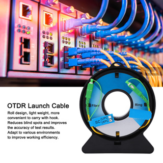 Gemini308 OTDR Launch Cable Singlemode 300 Meter Fiber Optic Dead Zone ชุดเครื่องมือทดสอบ