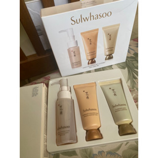 พร้อมส่งฉลากไทย 💯✅ Sulwhasoo Daily Cleansing Set [3 Items]