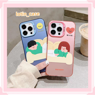 🎁ส่งของขวัญ🎁เคสไอโฟน สำหรับ 11 13 for iPhone Case 14 12 Pro Max พร้อม น่ารัก แฟชั่น กันกระแทก ปกป้อง เคสโทรศัพท์