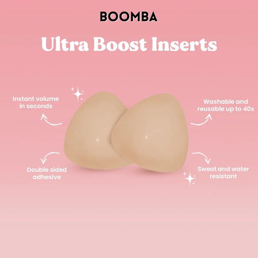 [BOOMBA Official Store] บรา Inserts กาวสองด้าน รุ่น Ultra Boost Inserts